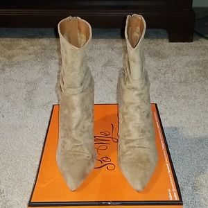 Tan boots